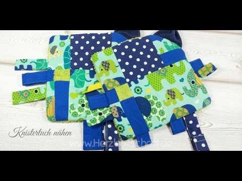 Knistertuch...so hört es sich an! Mit Schritt- für Schritt-Anleitung im Blog!