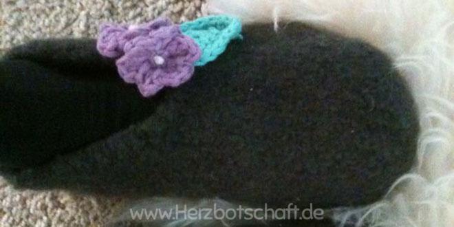 Coole Filzschuhe Stricken Mit Strickanleitung Herzbotschaftde - 