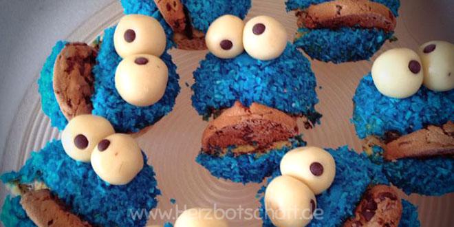 Rezept: Krümelmonster Muffins - ♥ Herzbotschaft.de