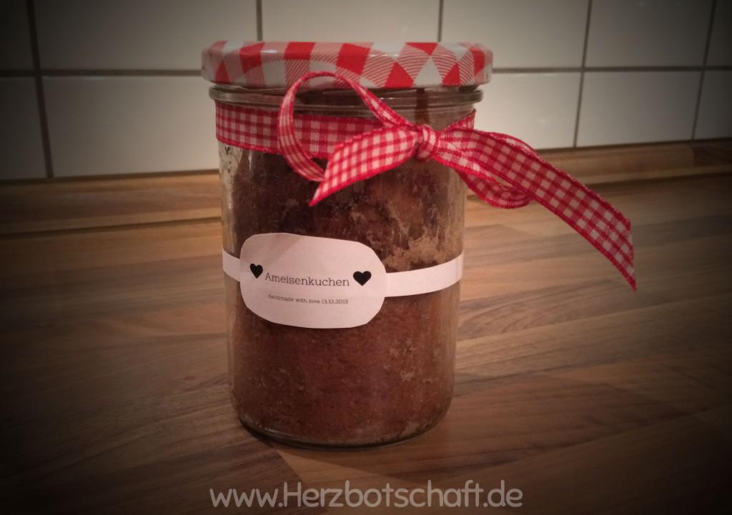 Anleitung und Rezept: Kuchen im Glas als nettes ...