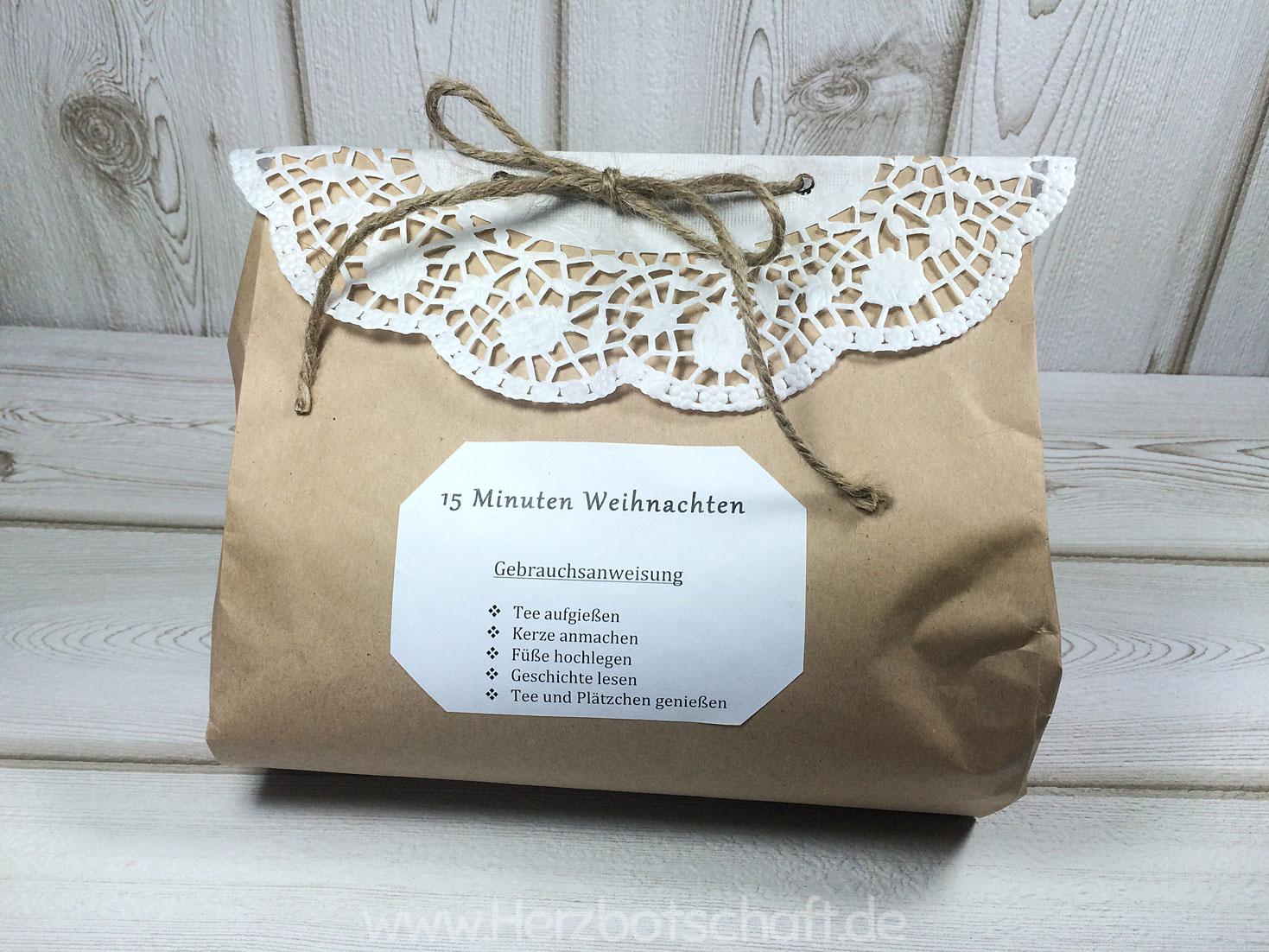 DIY-Geschenke: Last-Minute Geschenke zu Weihnachten ♥ herzbotschaft.de
