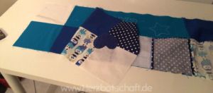 Patchwork Krabbeldecke mit Erlebnisfeldern nähen